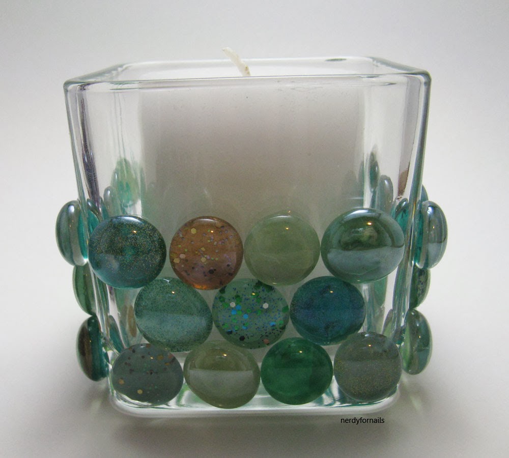 Nerdy for Nails Nail Polish Candle Holder