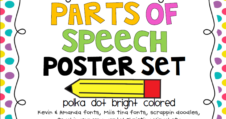 Teaching with a Cup of Tea: Parts of Speech Posters Teaching with a Cup of Tea: Parts of Speech Posters