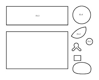 Rilakkuma リラック Pouch DIY Template Bubs B4Astudios