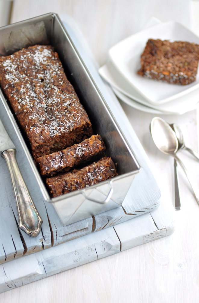 Anja's Food 4 Thought Carrot Coconut Breakfast Loaf