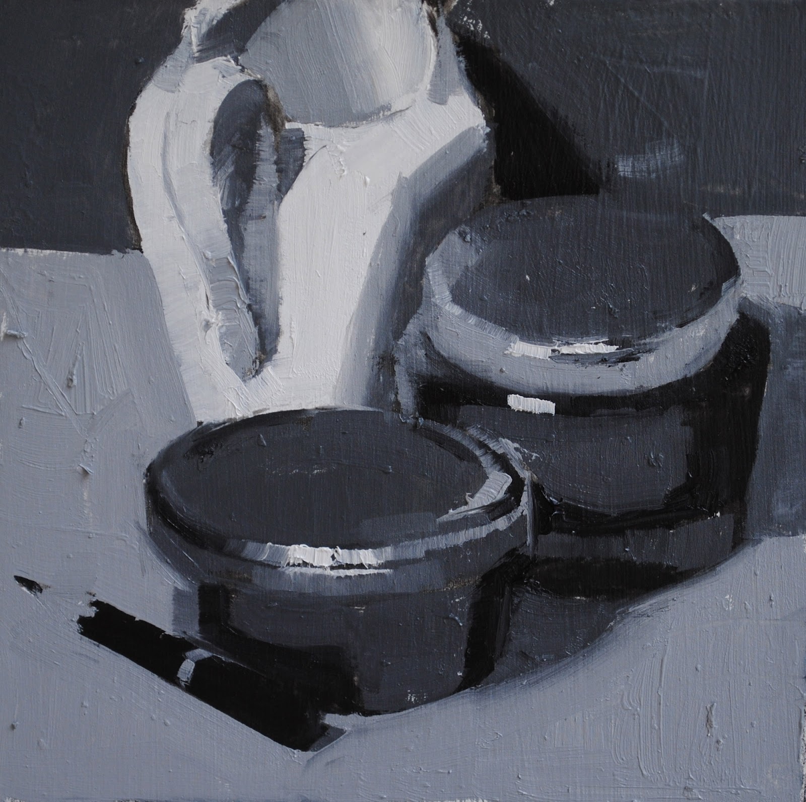 Jean Townsend's Daily Painting Value Study 9