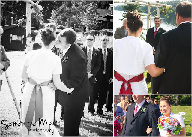 dad walking his daughter down the aisle