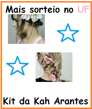 Sorteio de um kit da Kah!