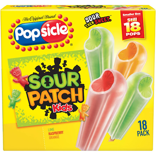 Popsicle Sour Patch Kids Ice Pops
