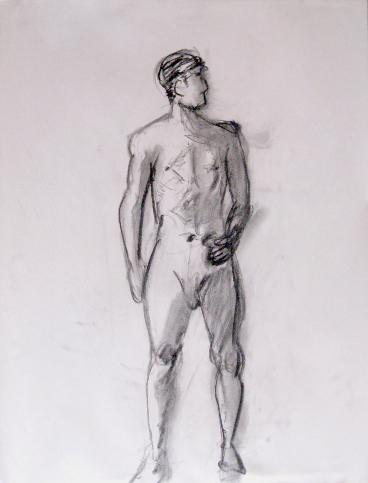 Drawing Man Standing