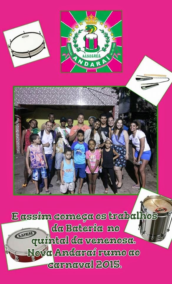 Ensaios das escolas de samba 2015