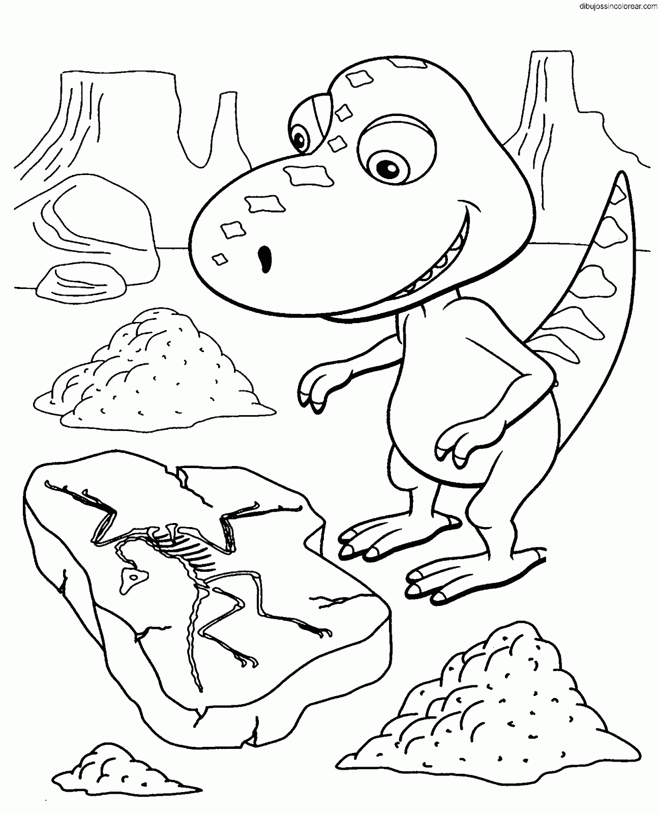 Dibujos de Buddy de Dinotren para Colorear Dibujos de Buddy de Dinotren para Colorear