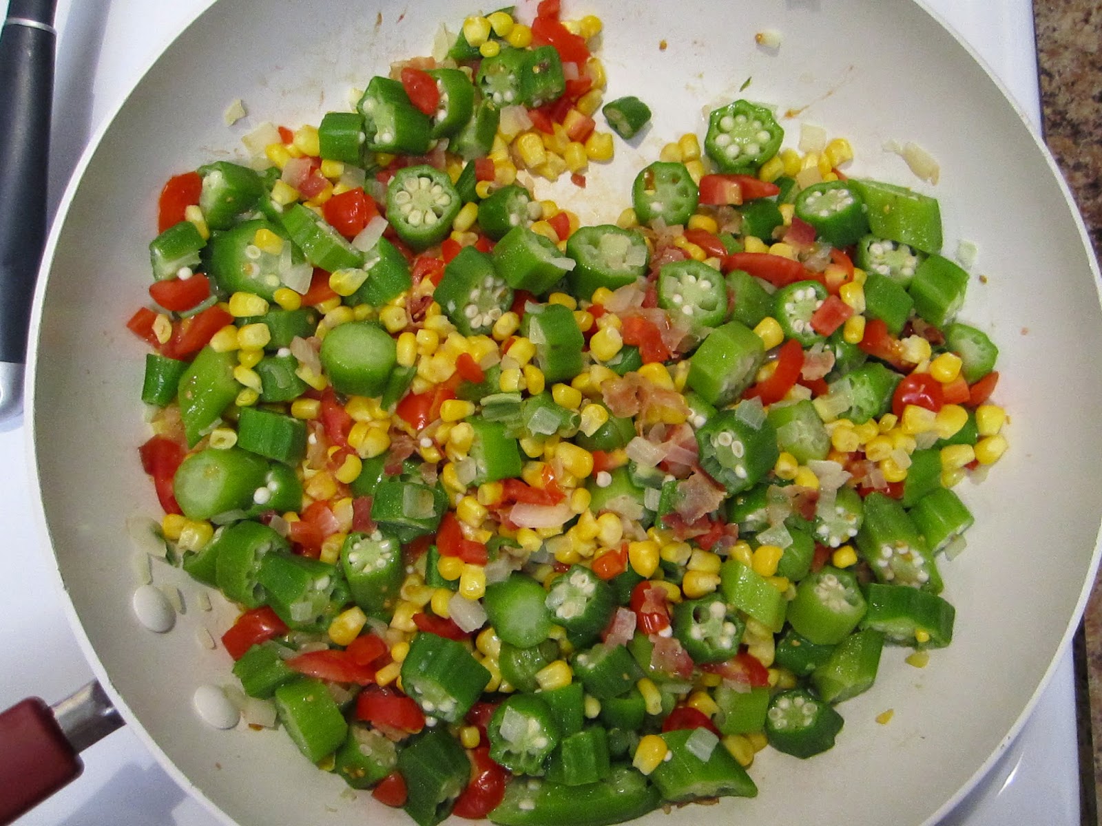 Hanging with the Hirsts Summer Okra Salad