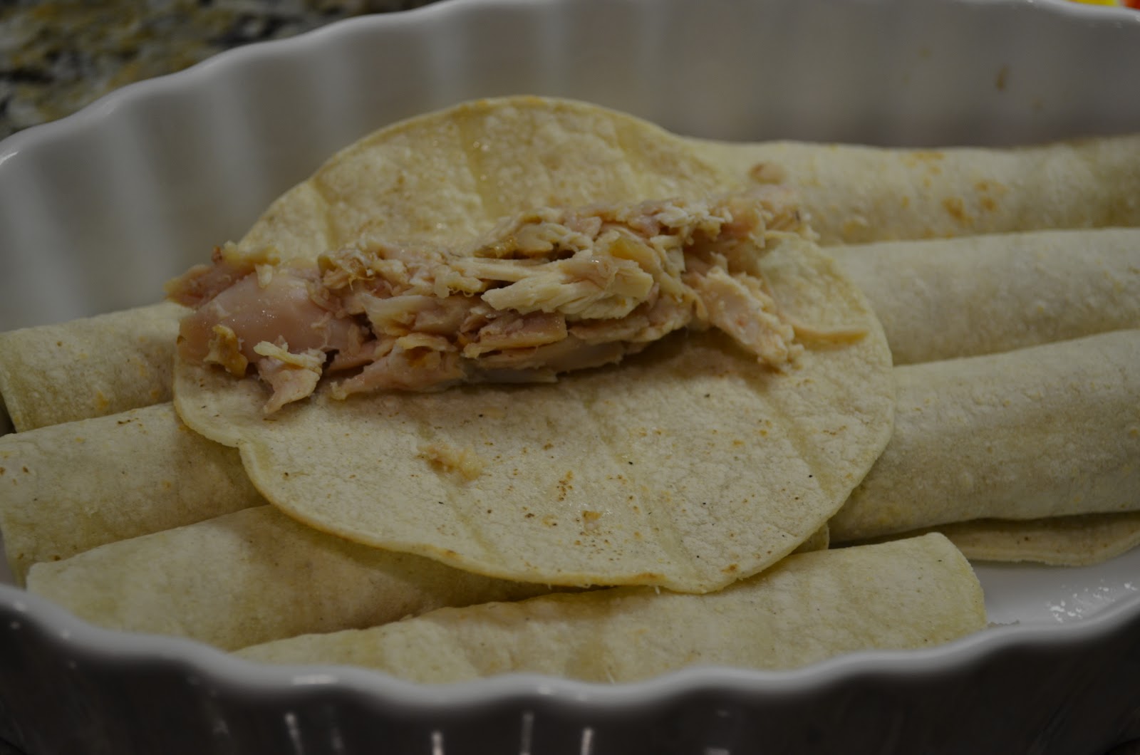 Adri's Mexican Kitchen Roasted Chicken Enchiladas/Enchiladas Rojas de