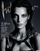 Daria Werbowy tells Interview that she is "still surprised" that people think she is good-looking.