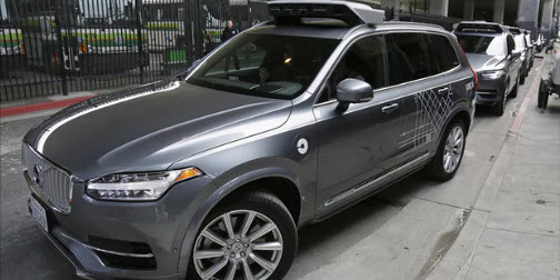 Uber plans to buy 24,000 autonomous Volvo SUVs in race for driverless future