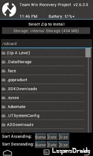 TWRP install TWRP-vs-CWM