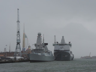 portsmouth harbour naval ships