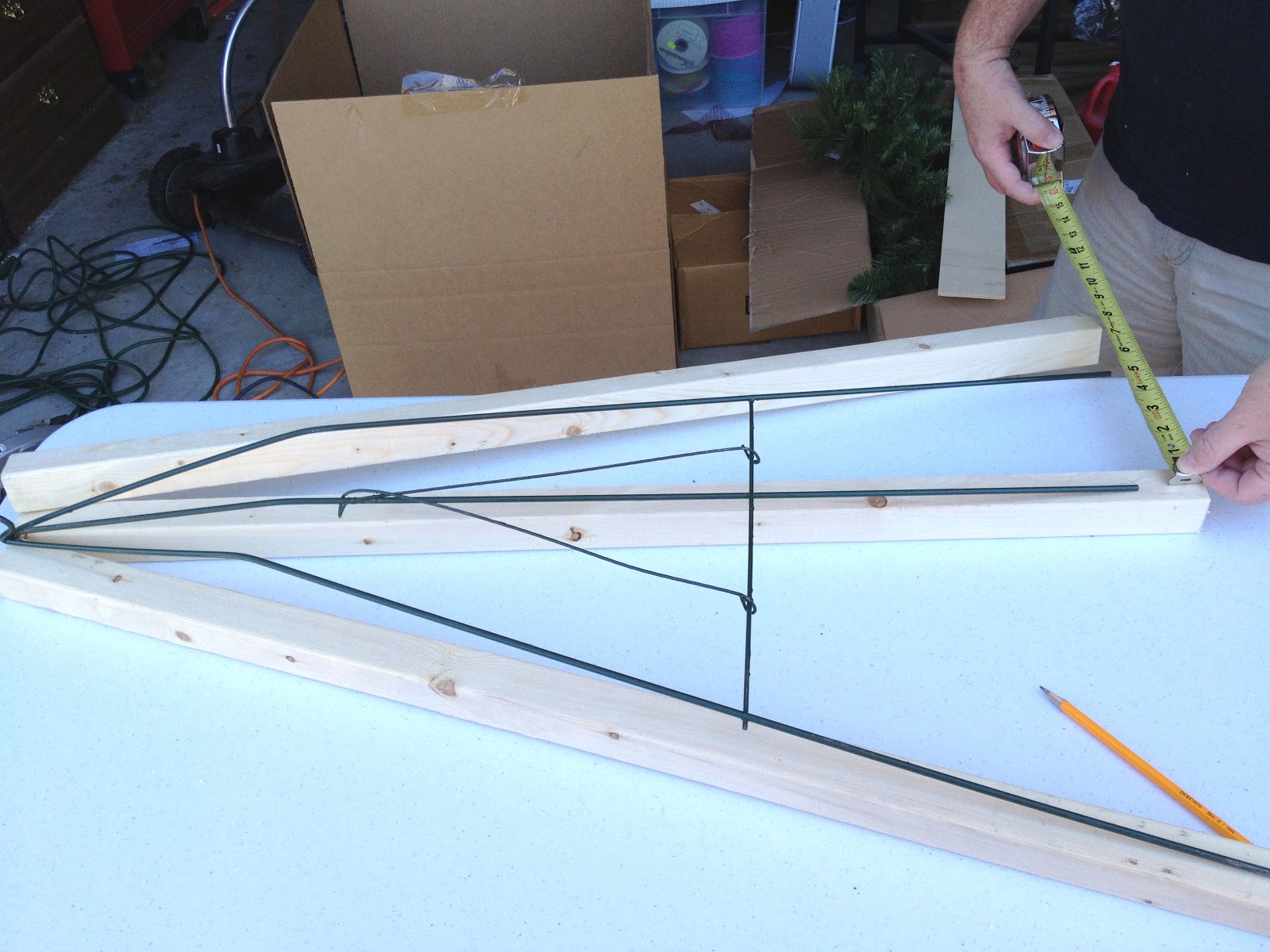 making your own easel