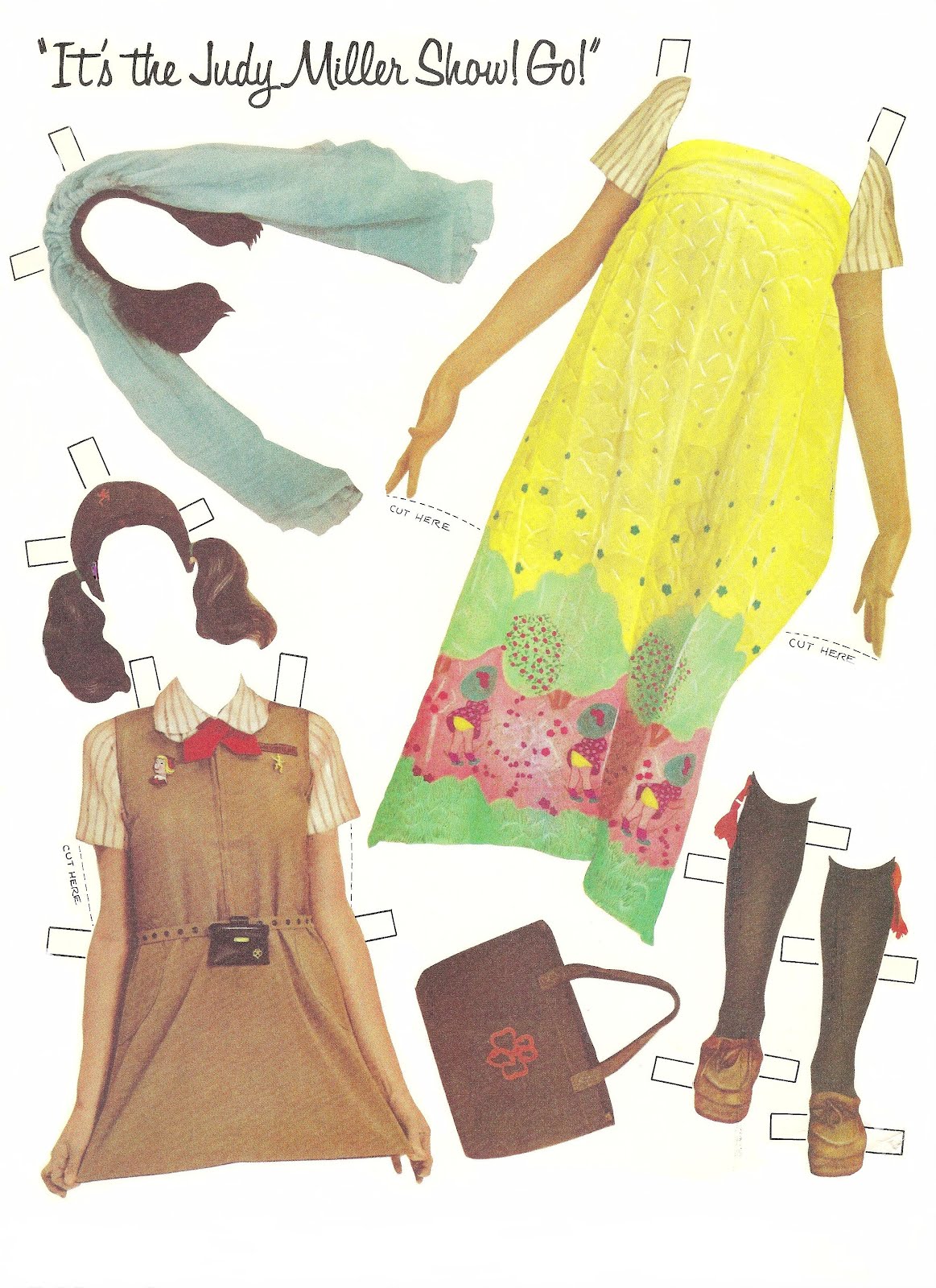 gilda radner paper dolls