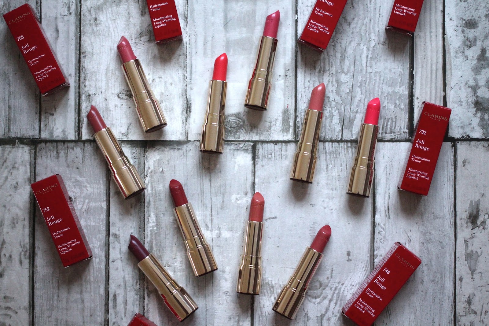 clarins joli rouge lipsticks