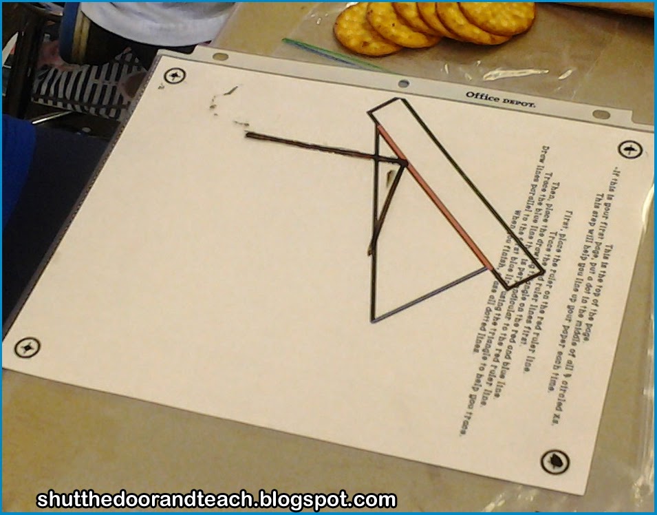 Shut the Door and Teach Using Tools to Draw Parallel and Perpendicular