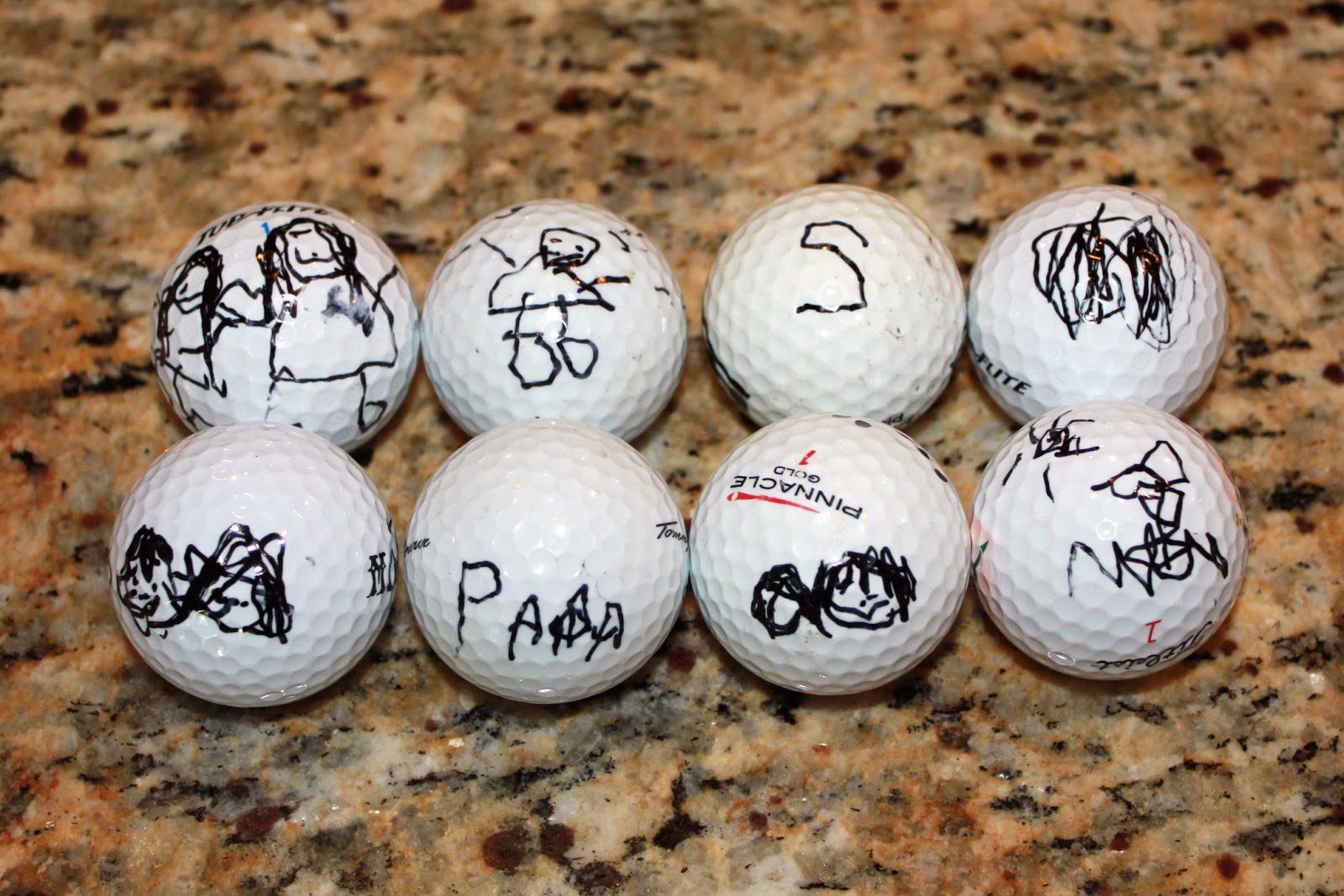 Goodie Goodies DIY Father's Day Gifts Golf Balls