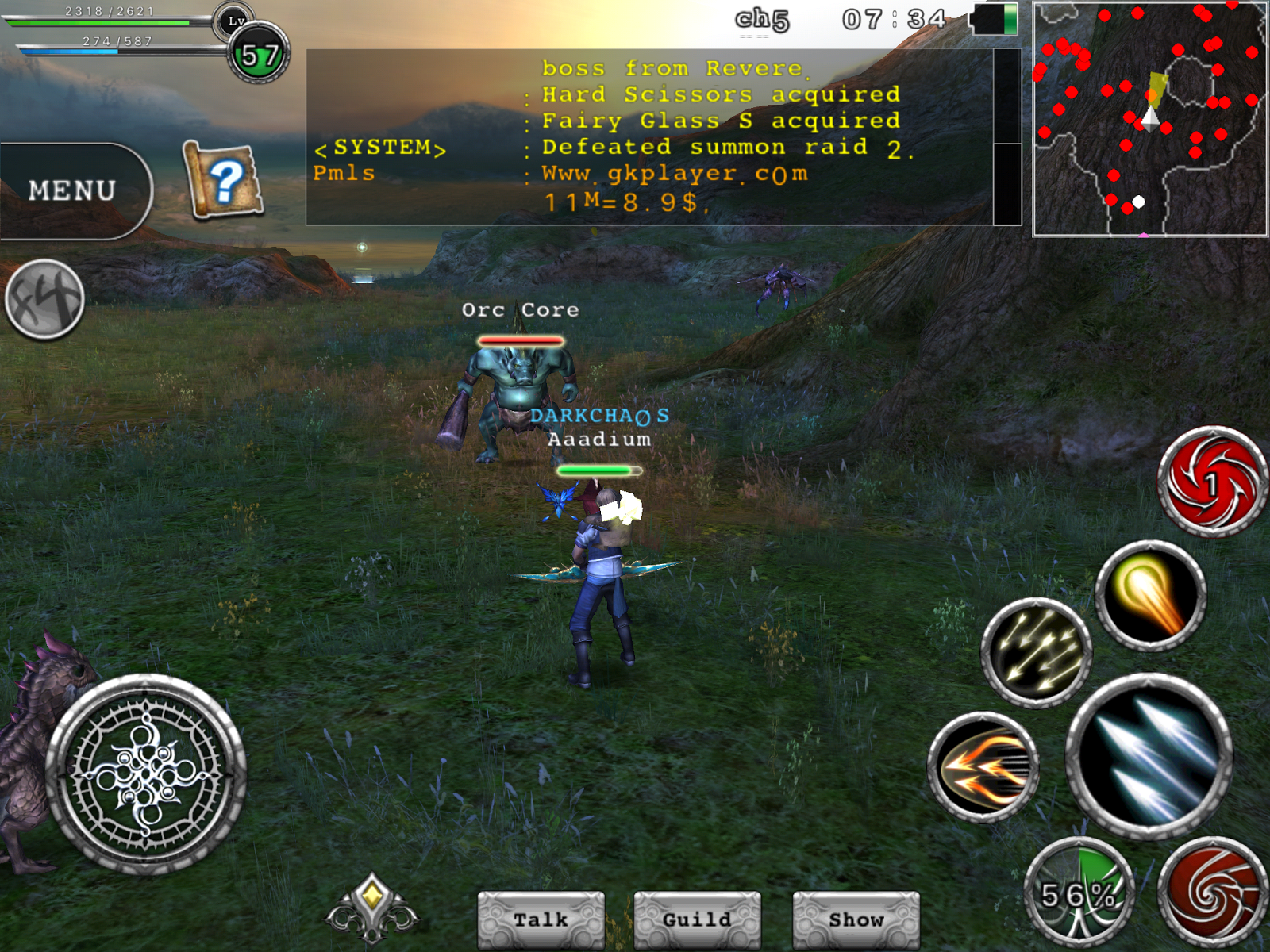 Avabel Darkchaos Monster Info