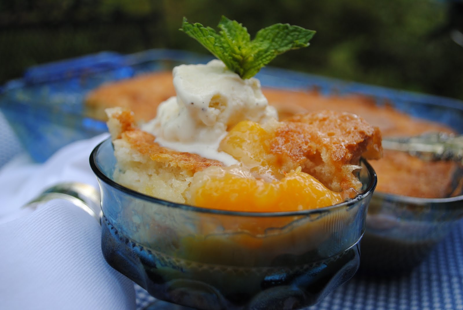 Sweet State of Mine Peach Cobbler