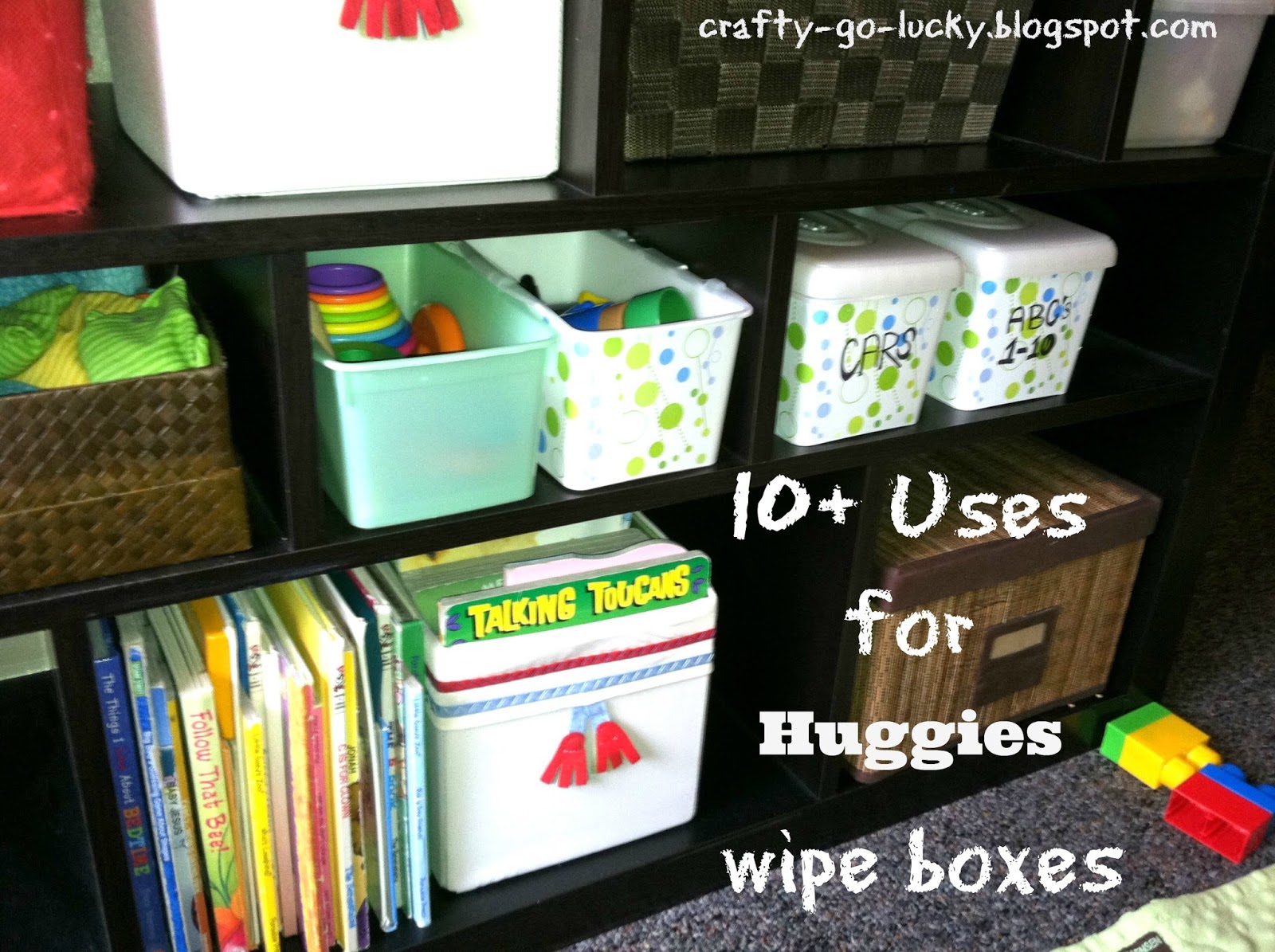 CraftyGoLucky 10+ Awesome Uses for Huggies Wipe boxes!