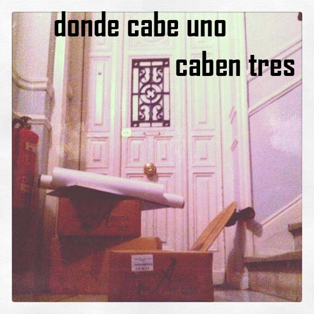 Donde cabe uno caben tres