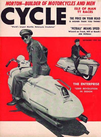 1952 Cycle Magazine Enterprise Motorcycle 1952 Cycle Magazine Enterprise Motorcycle