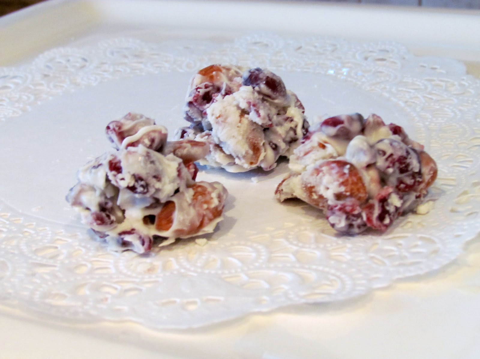 Learn To Grow DIY Cranberry Almond Clusters or Drops Dessert Treat!