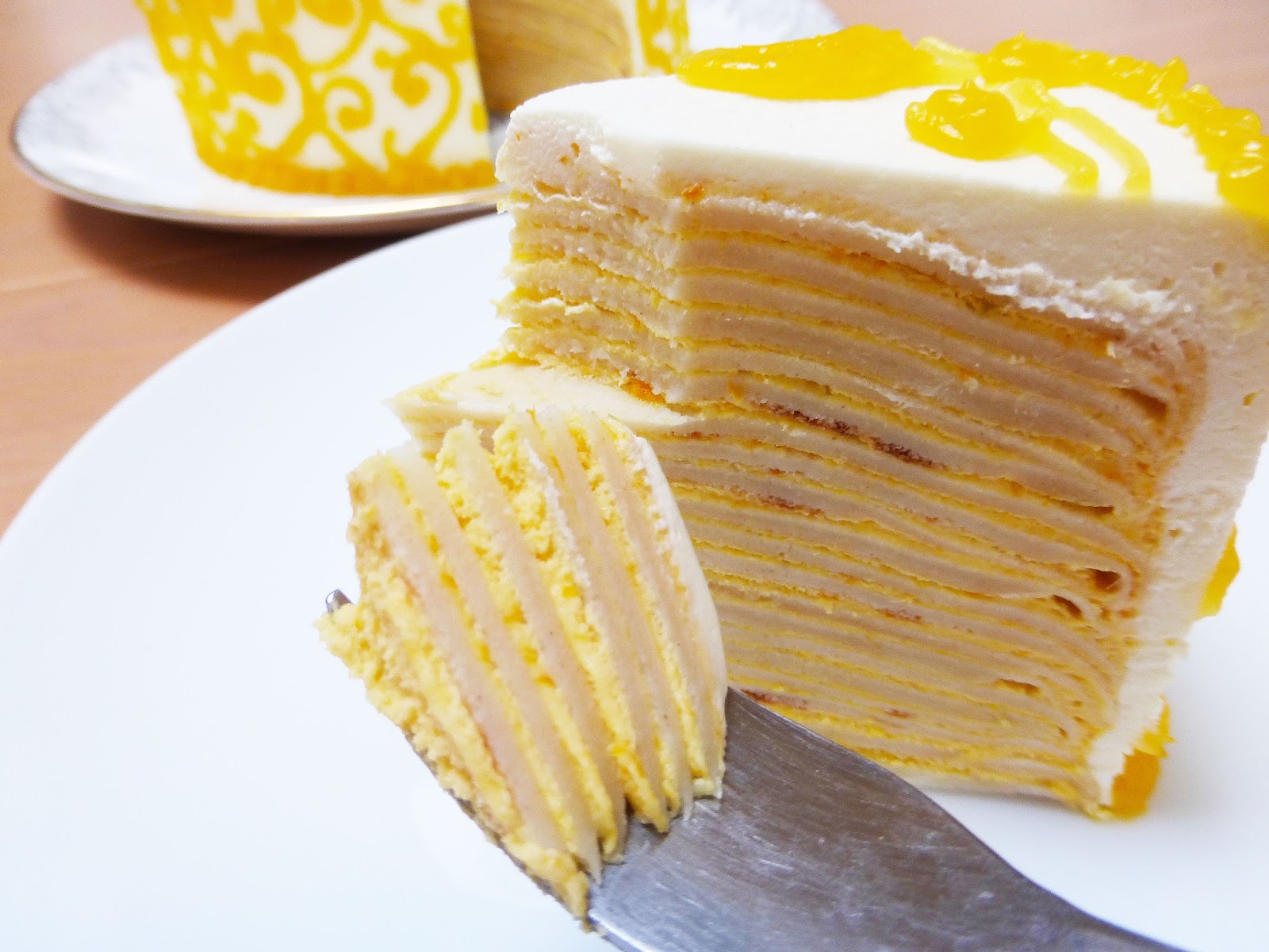 Mango Mille Crepe Cake Recipe
