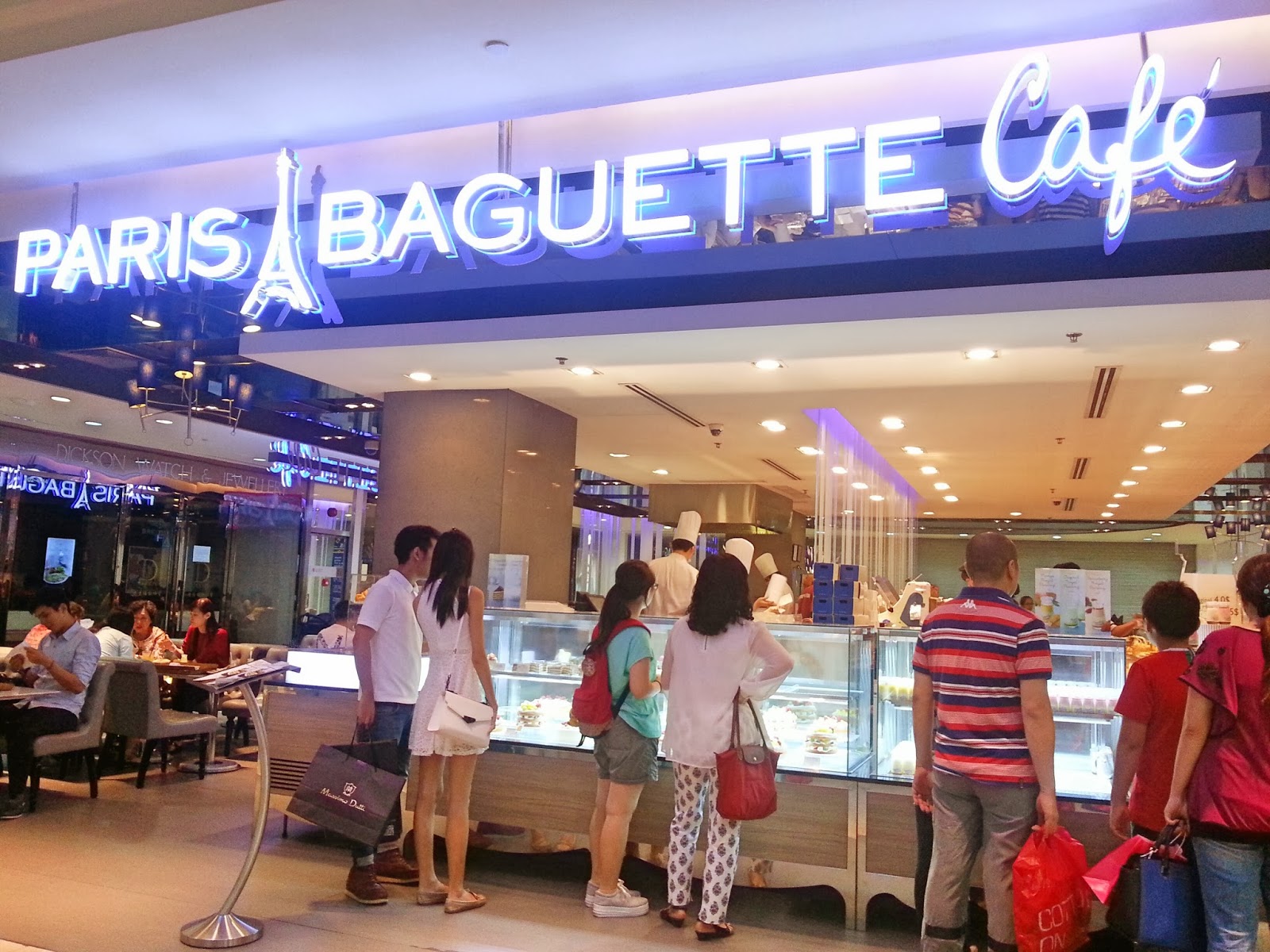 life is like a box of candy Paris Baguette Singapore
