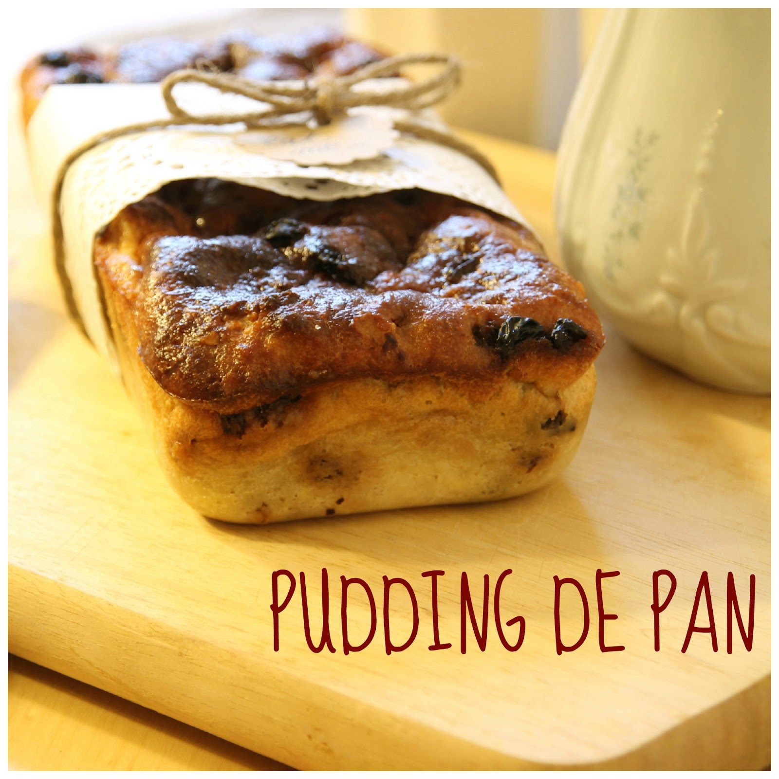 y tan flamenca! pudding de pan bread pudding