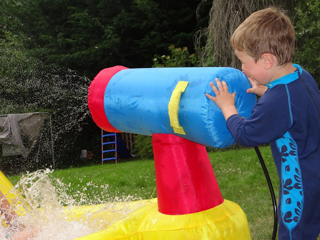 BeBop Inflatable Water Slide