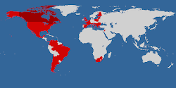 Where I've been (in red)