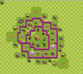 TH6 Base COC COC base th6 terbaru