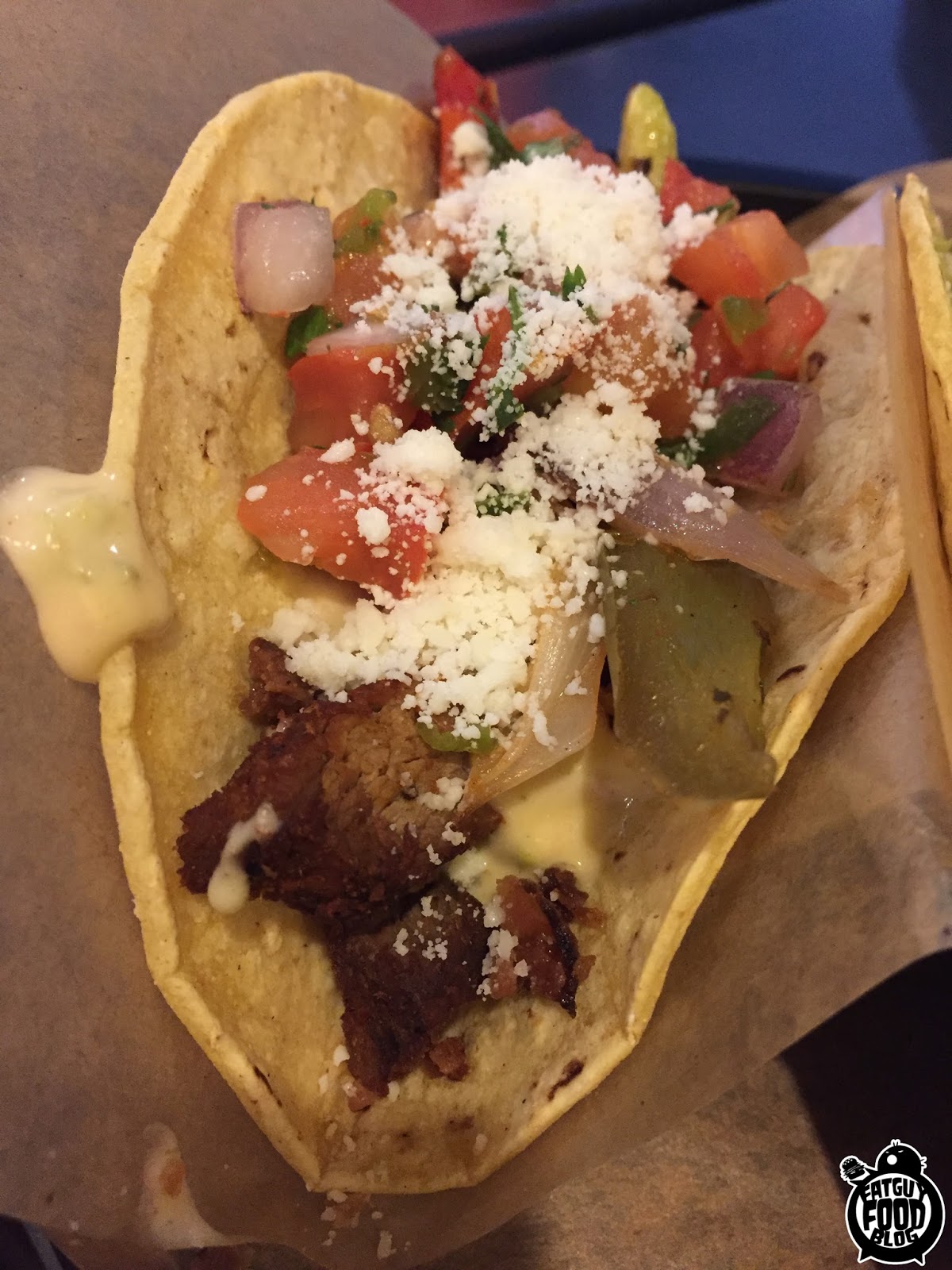 FATGUYFOODBLOG Qdoba Knockout Tacos! WHICH OF THE SIX WILL WIN IN THIS