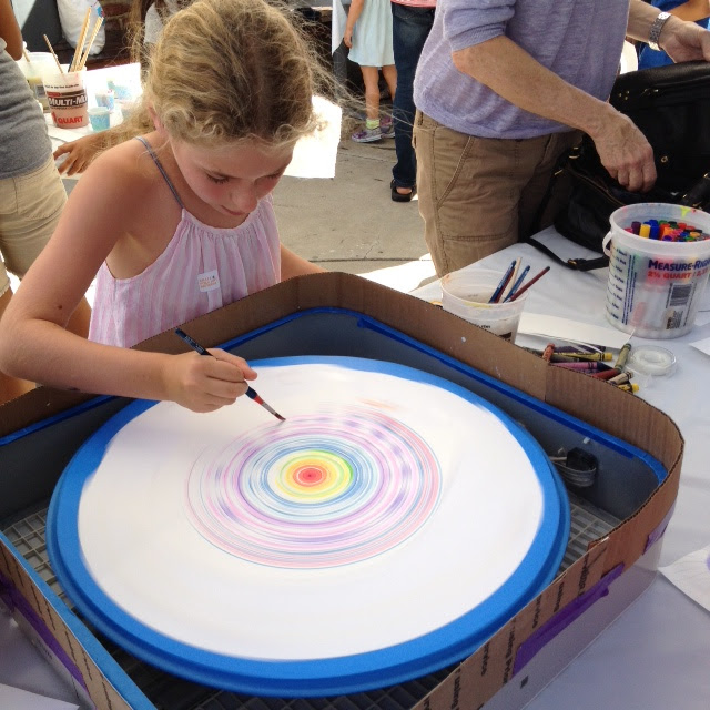 Mark Montano Spin Art at CAFAM!