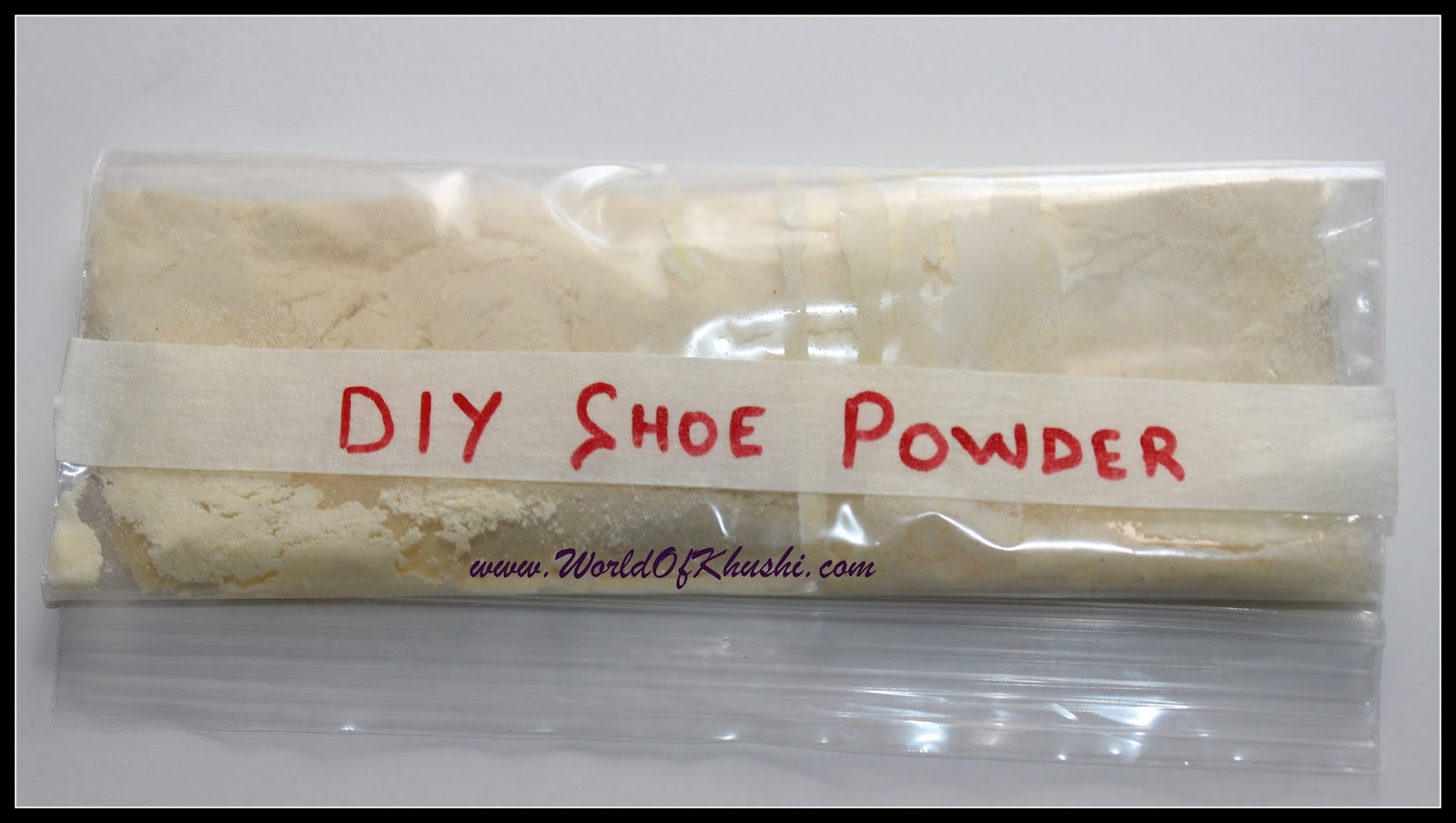 KhushiWorld DIY Footwear Powder