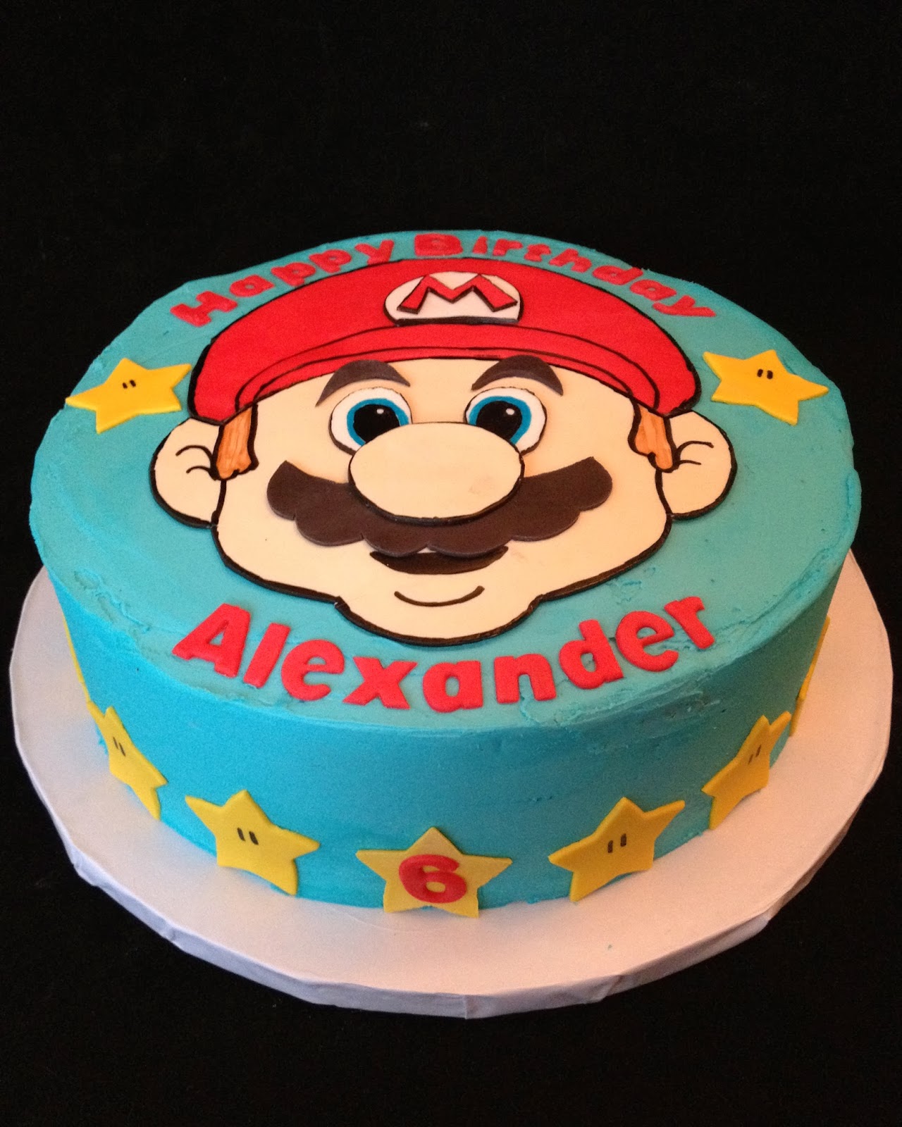 Alexander's Super Mario Cake