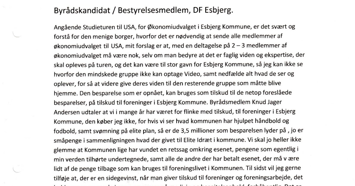 Gunnar Kristensen, DF Esbjerg Studietur til USA