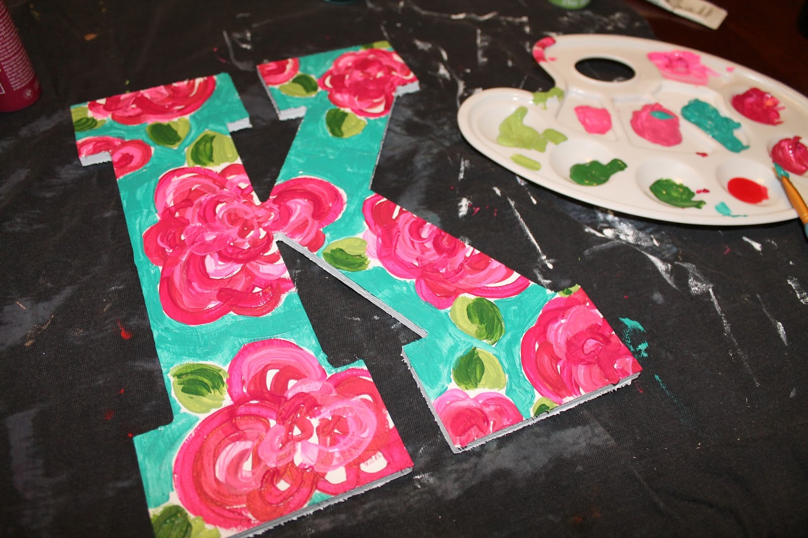 Kristenwoolsey Com Diy Hair Bow Holder And Lilly Pulitzer Print Tutorial