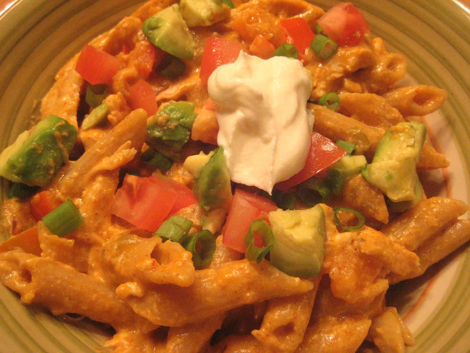 Britt's Apron Chicken Enchilada Pasta