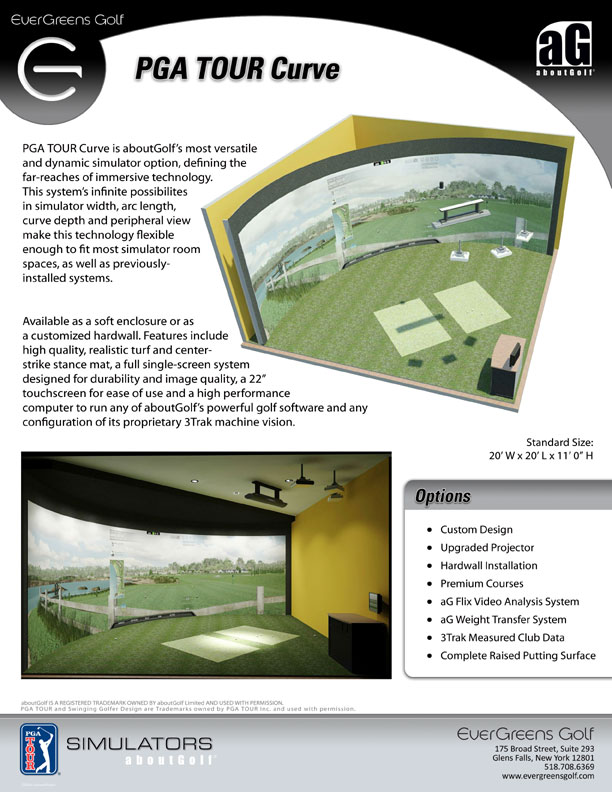 EverGreensGolf, New York, New England, aboutGolf Simulators, indoor