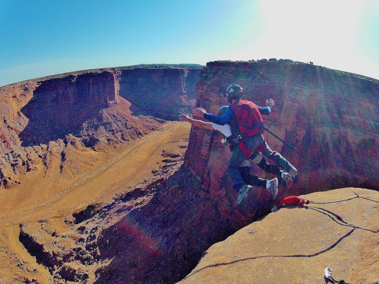 Tandem BASE Jumping In Moab Washington Adventures