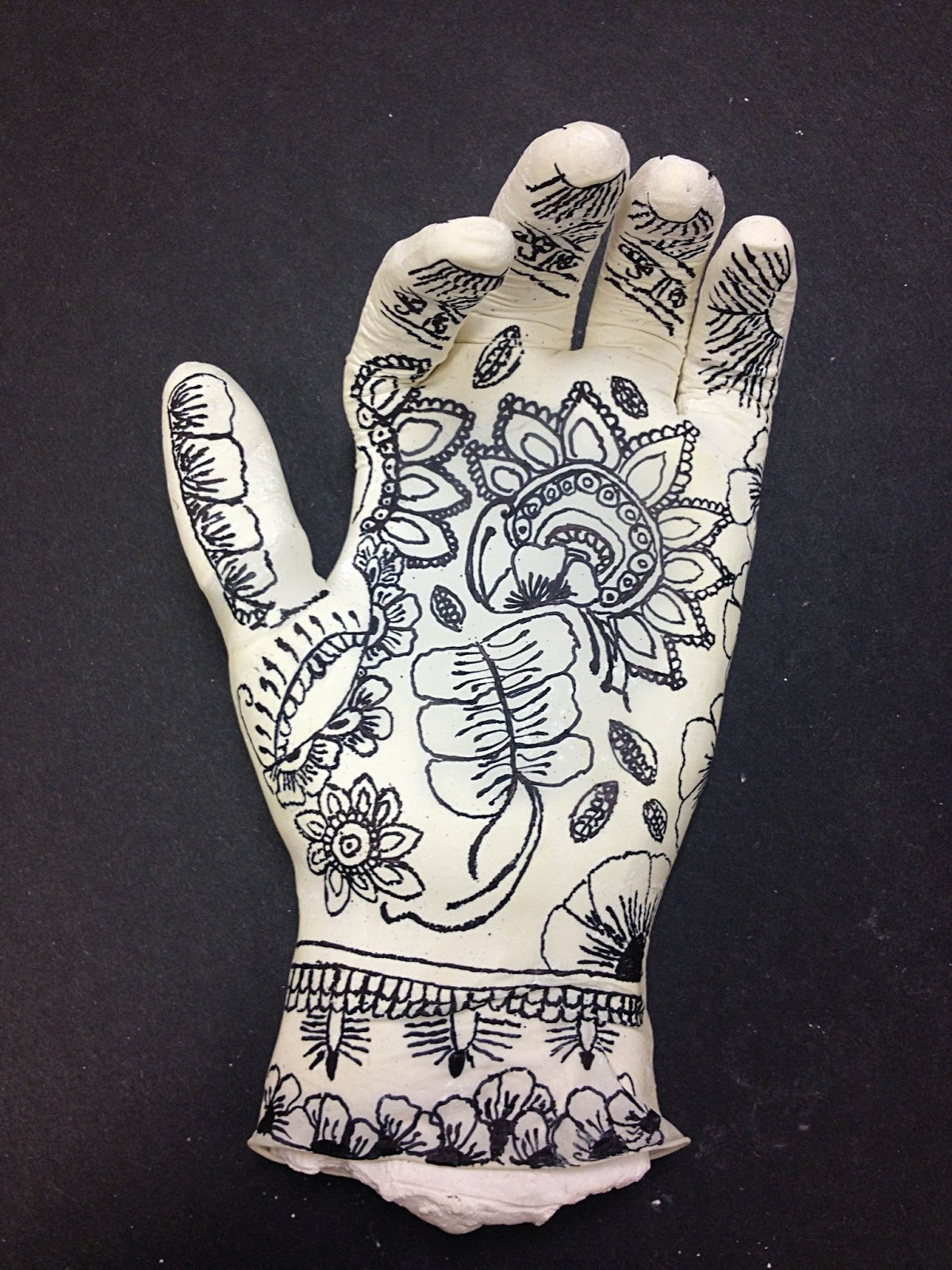 Dream. Pray. Create. Lesson Idea Mehndi Hand Sculptures **Updated