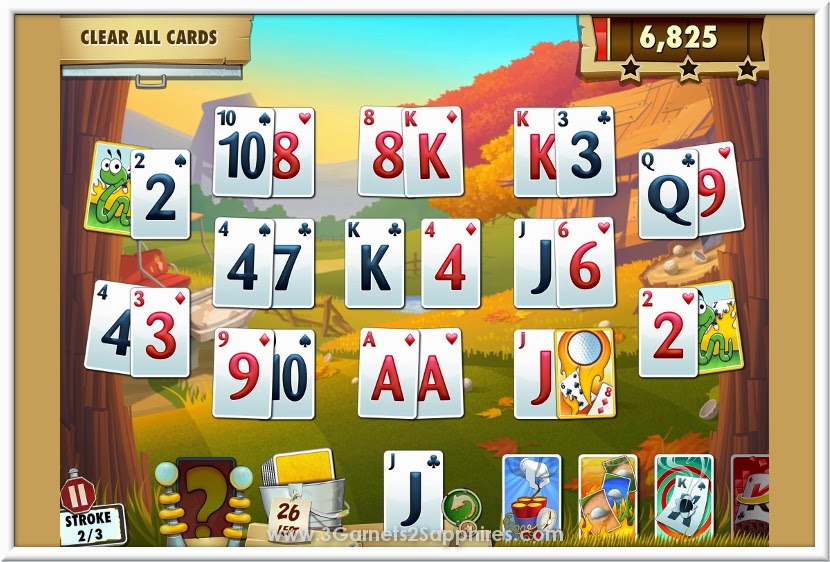 Fairway Solitaire Blast Game App from #BigFishGames