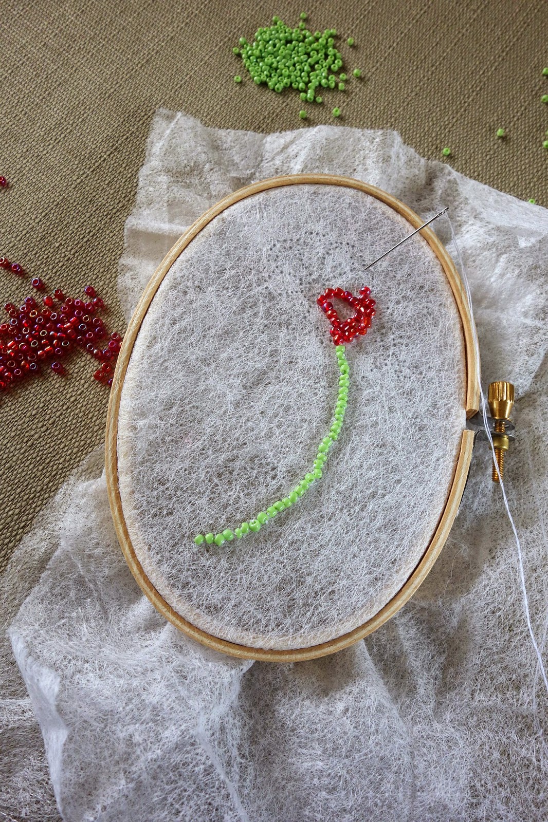 blah to TADA! Beads and Blooms