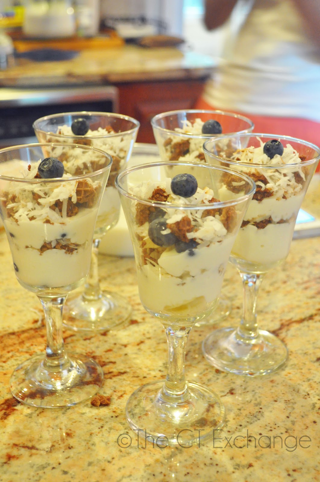 The Exchange Banana Coconut Cream Parfait