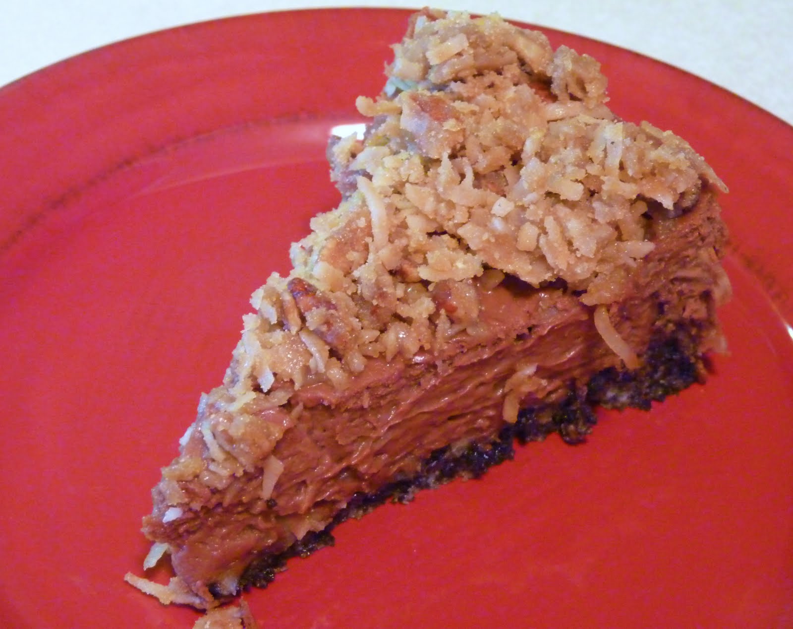 Say Cheese! Cake. Week 7 German Chocolate Cheesecake