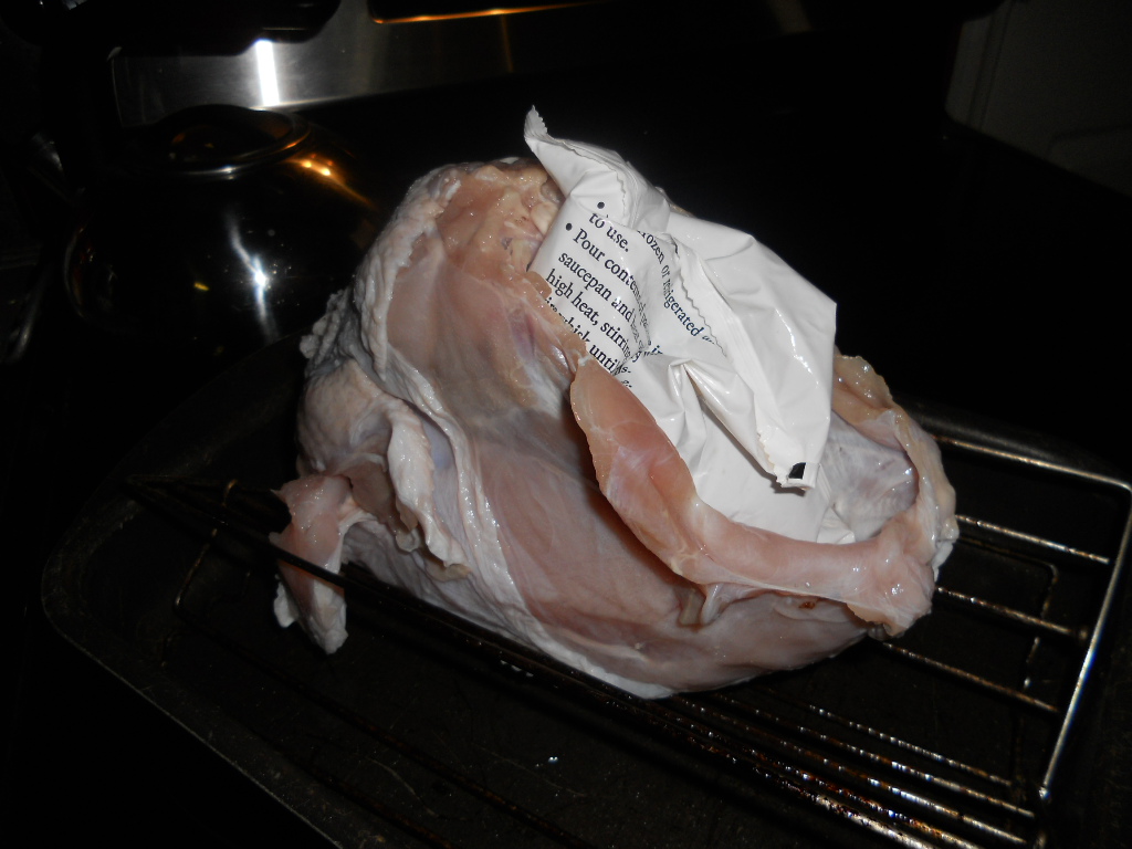 Teaching My Daughter to Cook Cooking a Turkey Breast