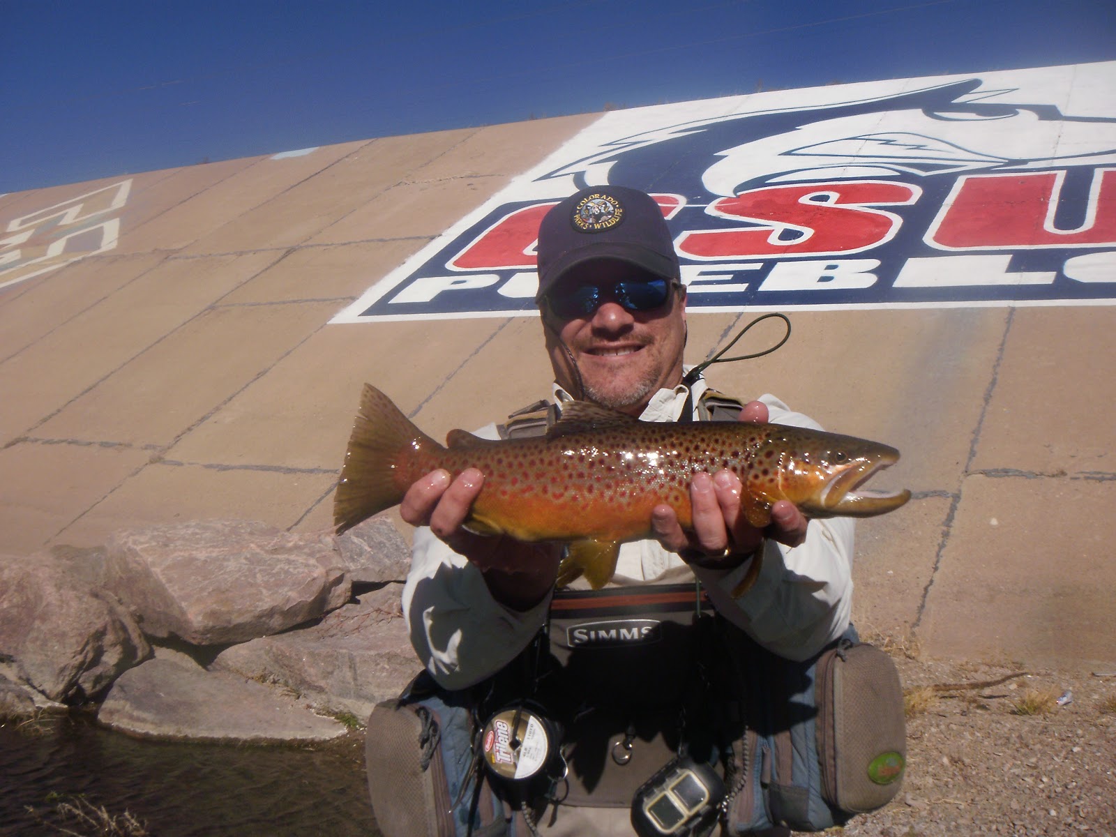 Pueblo tailwater fishing report